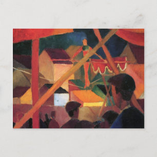 August Macke - Seiltänzer Postkarte