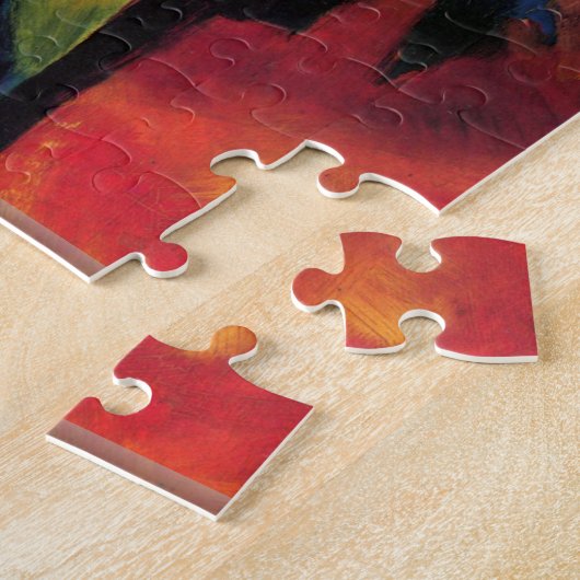 August Macke - sonniges Weisenpuzzlespiel Puzzle (Seite)
