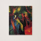 August Macke - sonniges Weisenpuzzlespiel Puzzle (Vertikal)