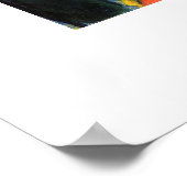 August Macke. "Sunny Way" Kunstposter Poster (Ecke)