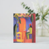 August Macke - Türkisches Café II Postkarte (Stehend Vorderseite)