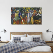 August Macke Zoological Garden I Leinwanddruck (Insitu (Schlafzimmer))