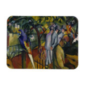 August Macke Zoological Garden I Magnet (Horizontal)