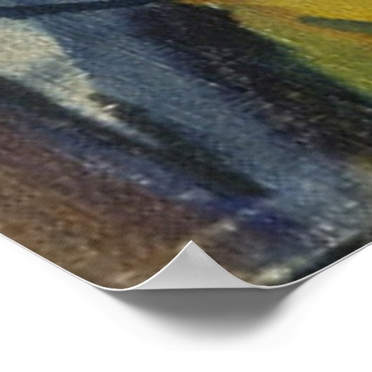 August Macke Zoological Garden I Poster (Ecke)