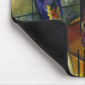 August Macke | zoologischer Garten I Mousepad (Ecke)