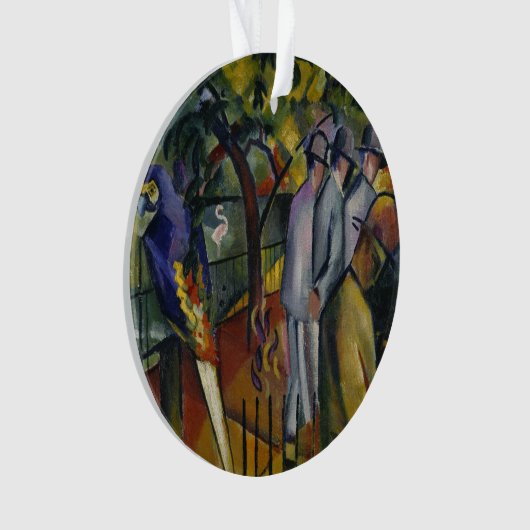 August Macke | zoologischer Garten I Ornament (Vorderseite)