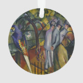 August Macke | zoologischer Garten I Ornament (Rückseite)