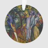 August Macke | zoologischer Garten I Ornament (Vorderseite)