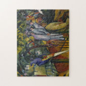 August Macke | zoologischer Garten I Puzzle (Vertikal)