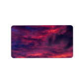 August rot adressaufkleber (Vorne)