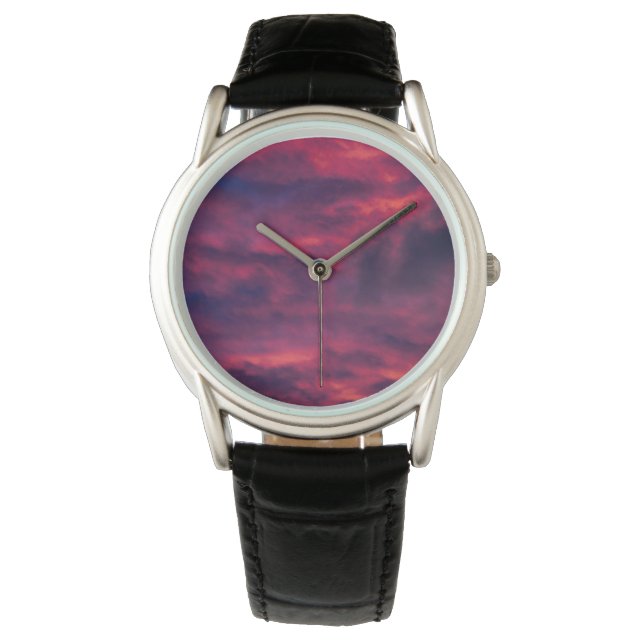 August rot armbanduhr (Vorderseite)