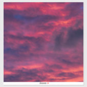 August rot aufkleber (Blatt)