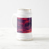 August rot bierglas (Vorderseite Links)