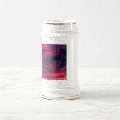 August rot bierglas (Mittel)