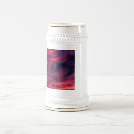 August rot bierglas (Mittel)