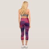August rot capri leggings (Rückseite)