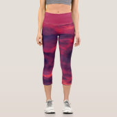 August rot capri leggings (Vorderseite)