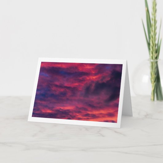 August rot dankeskarte (Vorderseite)