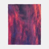 August rot fleecedecke (Vorderseite)