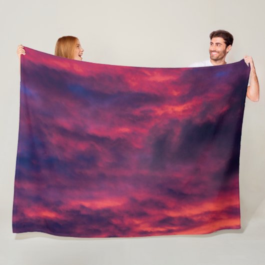 August rot fleecedecke (Beispiel)