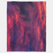 August rot fleecedecke (Vorderseite)