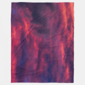 August rot fleecedecke (Vorderseite)