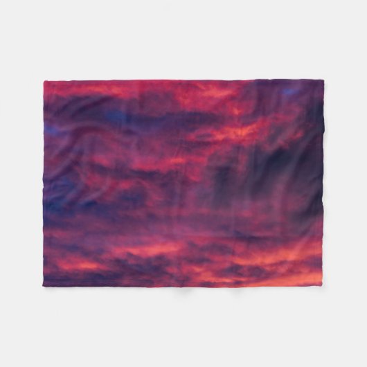 August rot fleecedecke (Vorderseite (Horizontal))