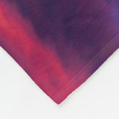 August rot fleecedecke (Ecke)