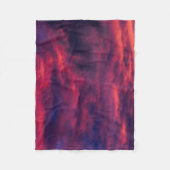 August rot fleecedecke (Vorderseite)