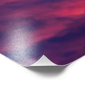 August rot fotodruck (Ecke)