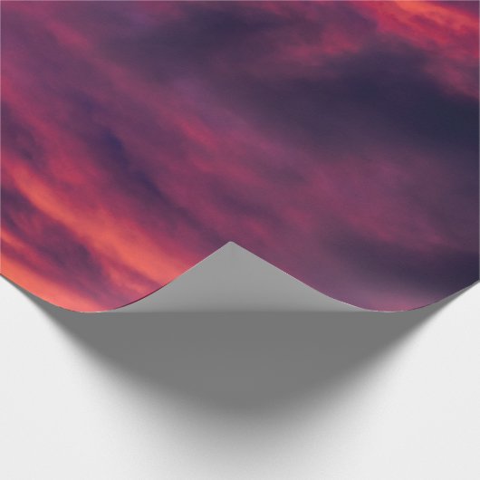 August rot geschenkpapier (Ecke)