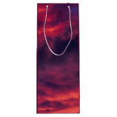 August rot geschenktüte für weinflaschen (Rückseite)