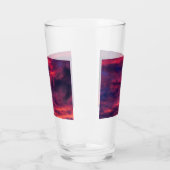 August rot glas (Links)