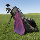 August rot golfhandtuch (Gras)