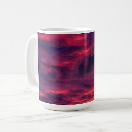 August rot kaffeetasse (Vorderseite Links)