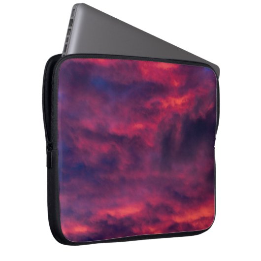 August rot laptopschutzhülle (Vorne Rechts)