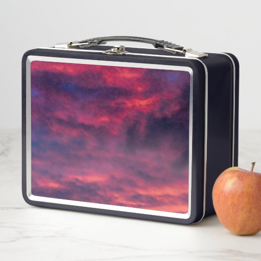 August rot metall brotdose (Beispiel)