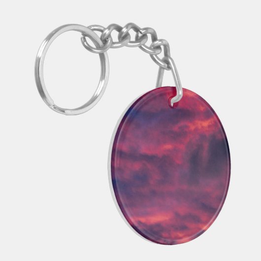 August rot schlüsselanhänger (Vorderseite links)