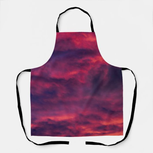 August rot schürze (Vorderseite)