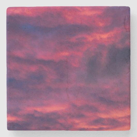 August rot steinuntersetzer (Vorderseite)