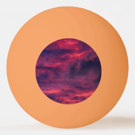 August rot tischtennisball (Vorderseite)