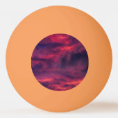 August rot tischtennisball (Rückseite)
