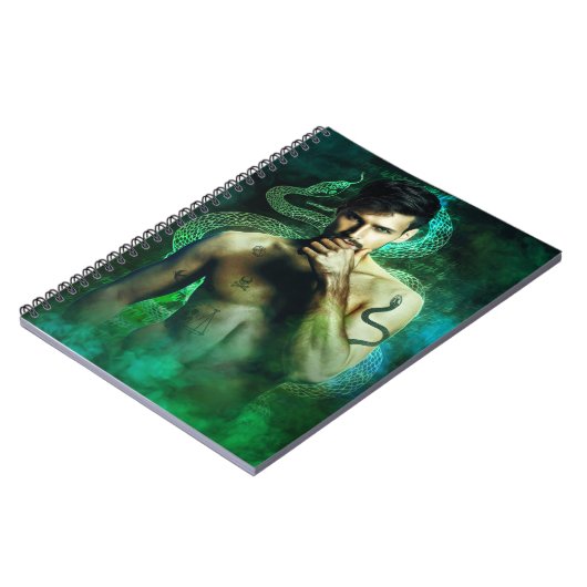 August Spiral Notebook Notizblock (Linke Seite)