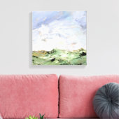 August Strindberg Malerei Stretched Canvas Print Leinwanddruck (Insitu (Wohnzimmer))