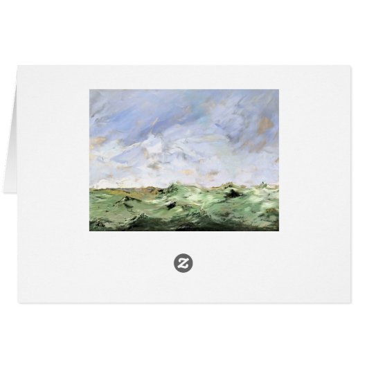 August Strindberg Malerkarte (Rückseite Horizontal)