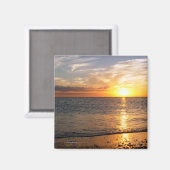 August Sunset Magnet (Vorderseite/Rückseite)