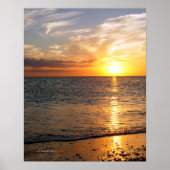 August Sunset Poster (Vorne)