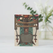 August - Virgo Postkarte (Stehend Vorderseite)