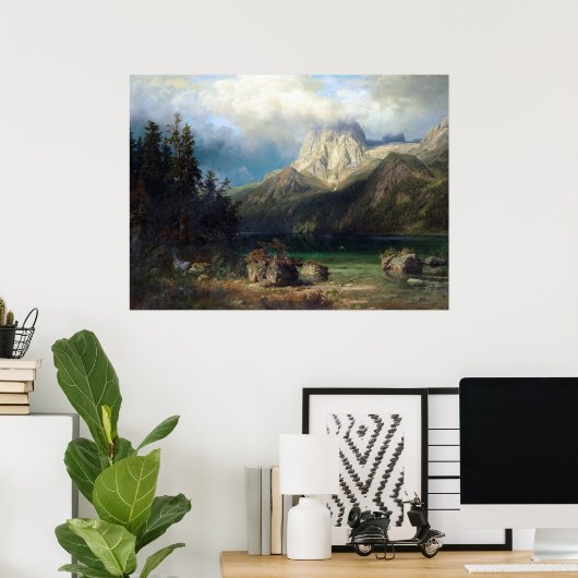 August Wilhelm Leu Poster (Heimbüro)