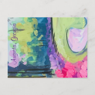 Augusta 2024 Wasserfarbe Postkarte